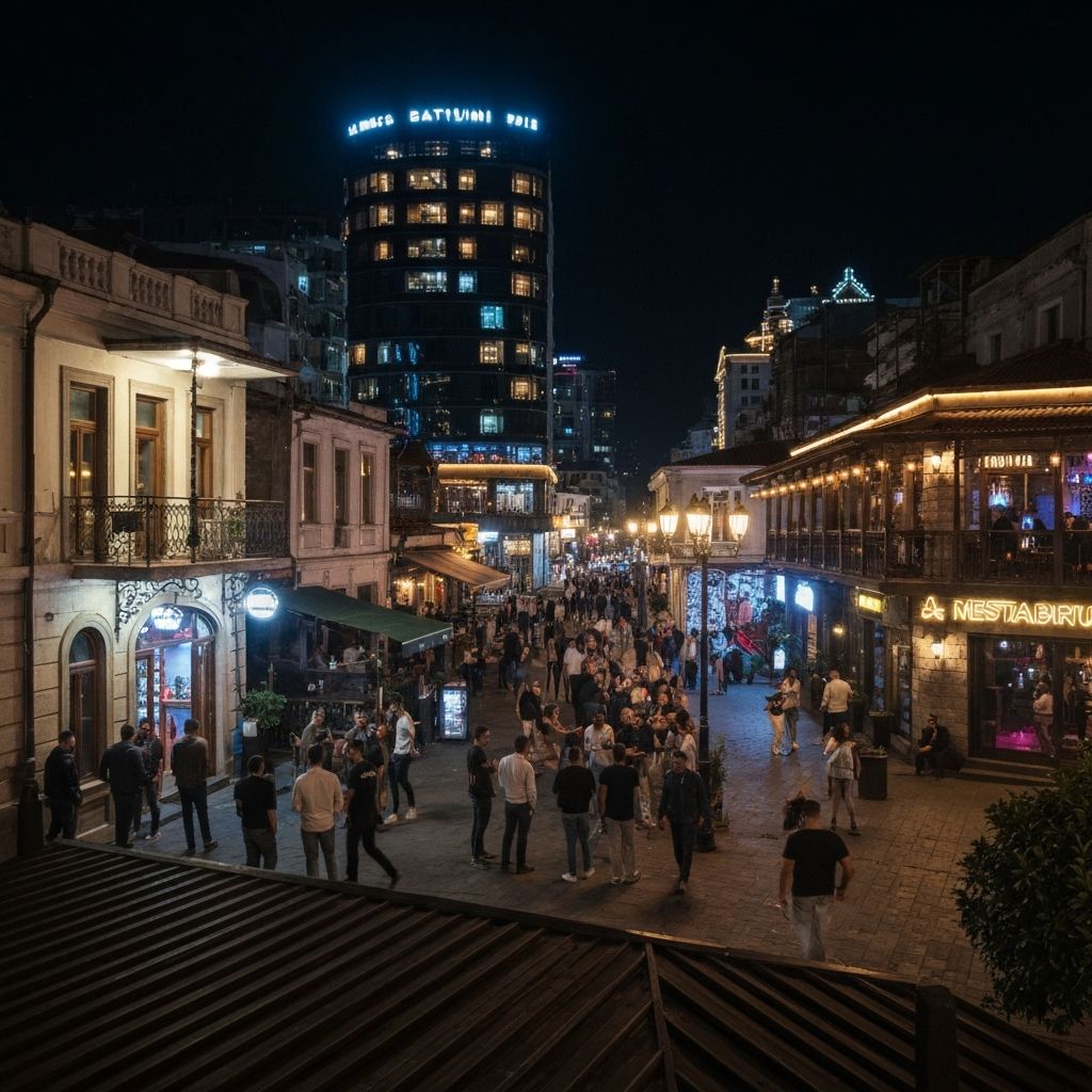 الحياة الليلية - دليل باتومي