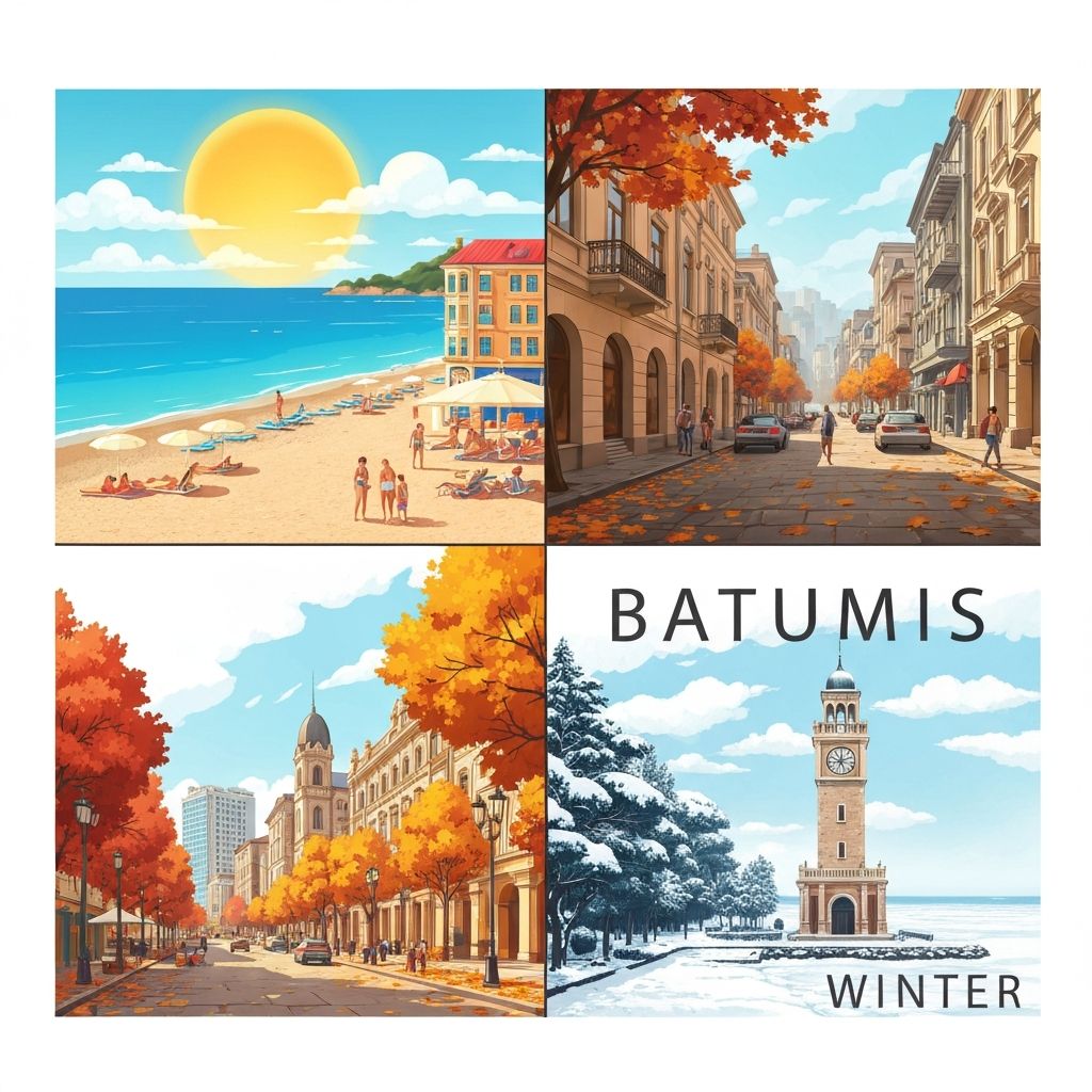 أفضل أوقات زيارة باتومي