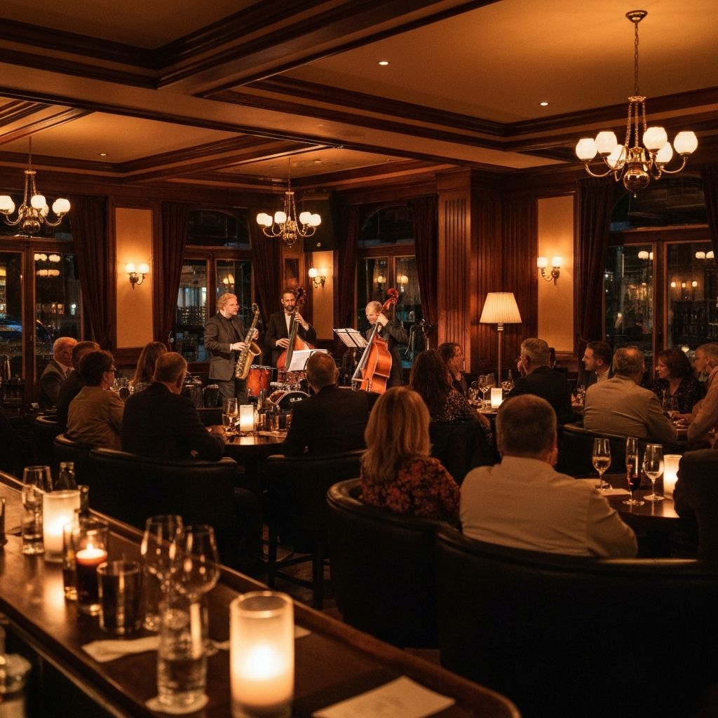 جاز بار - بار جاز في باتومي جورجيا - بار موسيقى جاز حية مع أجواء كلاسيكية ومجموعة واسعة من الويسك