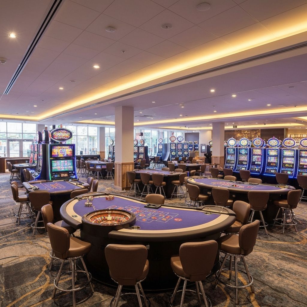 كازينو ستار - كازينو للمبتدئين في باتومي جورجيا - كازينو متوسط الحجم مناسب للمبتدئين مع موظفين يتحدثون العربية